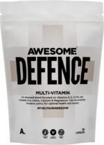 Awesome Health Defence - Vegan Multivitamin Tablets – Multi-Vitamin & Multinutrient Supplement – 120 Capsules – Vitamin D,C,E – Immune Support, Antioxidant Protection – Vegan Supplement - Image 2
