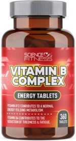 B Complex Vitamins-360 Tablets, Suitable for Vegans B Complex Supplements, B1,B2, B6, B12 with Folic Acid - Image 2