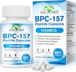 BPC 157, BPC157 Peptide Capsules for Muscle Recovery, Repair and Growth, Workout Recovery and Enhancement Treatment 60 Capsules - Image 2
