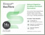 Bacfibre Psyllium Husk Supplements - Combination of Psyllium Fibre with Gut-Friendly Bacteria - Supports Constipation Relief and Stool Regularity, Aids Digestive Comfort and Gut Health - Image 2