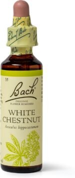 Bach Original Flower Remedies (White Chestnut) Live The Day, Stay Tranquil, Emotional Wellness, Natural Flower Essence, 20ml - Image 2