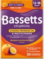 Bassetts Vitamins 12-18 Years Evening Primrose Oil Orange & Passion Fruit Flavour Multivitamins 30 Gummies - Image 2