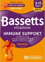 Bassetts Vitamins 3-11 Years Orange Flavour Immune Support 30 Gummies - Image 2