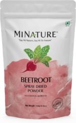 Beetroot Powder by mi Nature| Concentrated (Spray Dried) (Beta vulgaris) | Cleansing, Detoxify | Immunity Booster |Vegan, Gulten Free| Daily Nutrition |Skin Care & Health Care |100g (4Oz) - Image 2