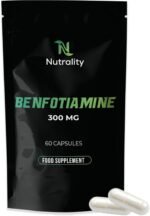 Benfotiamine Supplement 300mg | High Strength Fat-Soluble Vitamin B1 for Heart, Kidney, & Antioxidant Support | Vegan-Friendly & Allergen-Free Vitamin B Complex Thiamine | 60 Capsules - Image 2