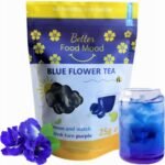 Better Food Mood Premium Blue Tea 25g | Blue & Purple Colour Changing Flower Tea | Blue Flower Tea for Blue Cocktails, Latte | Rich in Antioxidants - Image 2