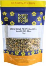 Better Food Mood Sleep Chamomile Ashwagandha & Lavender Loose Leaf Tea 50g - No Caffeine - Sleep Well Herbal Tea - Relax and Calm Your Senses - Image 2