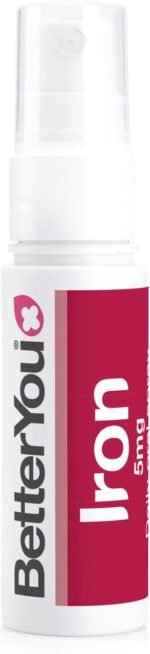 BetterYou Iron Supplement, Fast Acting Iron 5mg Liquid Oral Spray for Women and Men, Supports Energy & Immune System, Gentle on Stomach, Natural Pomegranate Flavor, 25ml - Image 2