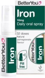 BetterYou Iron Supplement, High Strength Iron 10 Liquid Oral Spray for Men and Women, Fast-Acting to Support Energy & Immune System, Gentle on Stomach, Natural Pomegranate Flavor, 25ml - Image 2