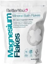 BetterYou Magnesium Original Bath Flakes, Natural Source of Zechstein Magnesium, Mineral Bath Flakes, Cleansing Bath Salts, Vegan & Palm-Oil Free, 1kg - Image 2