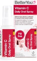 BetterYou Vitamin C Oral Spray, Fast Acting High Strength Vitamin C Supplement, Supports Immune System and Protect Cells from Oxidative Stress, 1-Month Supply, Natural Cherry & Pomegranate Flavour - Image 2