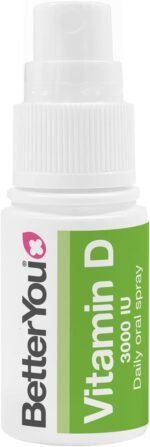 BetterYou Vitamin D 3000 IU Oral Spray, Fast Acting Vitamin D3 Supplement, Supports Bones, Teeth and a Healthy Immune System, 3-Month Supply, Natural Peppermint Flavour, Made in The UK - Image 2