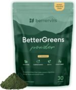 Bettervits BetterGreens Powder - 50 Premium Greens Supplements | Super Greens Food for Vitality, Health - Complete Morning Drink | Supports Digestion and Immunity - Vegan, Gluten-Free - 300g - Image 2