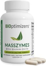 BiOptimizers MassZymes | Digestive Enzyme Supplement for Better Absorption | Relief from Bloating, Constipation, and Gas for Men & Women | Contains Lipase, Amylase & Bromelain | 120 Capsules - Image 2