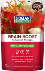 Bioglan Superfoods Brain Boost | Lion’s Mane | Ginseng | Vitamin B5 | Vitamin B12 | Vitamin B6 | 70g - Image 2