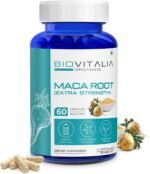 Biovitalia Maca Root Extract Capsule 1000mg | Dietary Supplement |Promote Active Life| Support Daily Energy Good for Men & Women - 60 Vegan Capsules - Image 2