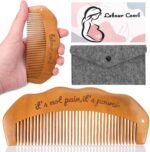 Birthing Comb for Labour,Wooden Birth Comb,Labour Essentials,Postpartum Essentials,Acupressure Tool for Anxiety Relief, Natural Pain Relief, Stress Relief for Pregnant Women - Image 2