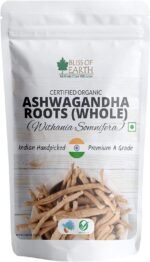 Bliss of Earth Ashwagandha Roots Whole, Withania Somnifera Roots, Premium Grade Help Boost Immunity Stress Relief, 200gm - Image 2