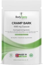 Bodygenix Cramp Bark Capsules - 1000mg Natural Relief Supplement for Menstrual Leg Cramps Supports PMS Healthy Muscles - 120 Capsules, 4 Month Supply - Image 2