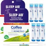 Boiron Coffea Cruda 30C - 6 Total Blue Tubes - Homeopathic Sleep Aid for Restless Sleep, Mental Hyperactivity, Racing Thoughts, and Difficulty Sleeping with Blue Ink Pen - Image 2