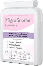 Booster Series V - Advanced Menstrual Migraine Support Formula with Essential Vitamins, Minerals & Botanicals - Promotes Hormonal Balance & Wellness Vegan Friendly, UK Made, 60 Caps - Image 2