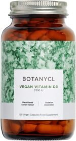 Botanycl Vegan Vitamin D3 - As Seen on Dragons’ Den - 2500 IU - 120 Capsules - 4 Month Supply - 100% Plant-Based from Lichen - Supports Hair, Mood, Immune Health & Bone Strength - Image 2
