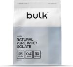 Bulk Natural Pure Whey Protein Isolate, Sweetened With Stevia, Vanilla, 1 kg - Image 2