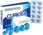 CURIOSA Blue 650mg | Stronger | Longer | Harder | Performance | Extra Strength Enhancing Pills, Stamina Endurance Booster Supplement Pills for Men | 10 Ginseng Tablets - Image 2
