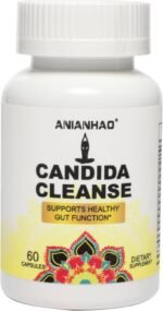 Candida Cleanse - Gut & Colon Support (60 Capsules) - for Men & Women - Natural Herbs for Intestinal Detox - Anti Yeast Overgrowth - Oregano Leaf, Wormwood, Black Walnut, Caprylic Acid (1Bottle) - Image 2