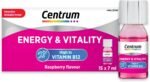 Centrum Energy and Vitality Vitamin B12 Multivitamin Liquid Shot, Vegan Vitamin Supplement, 15x7ml Bottles - Image 2