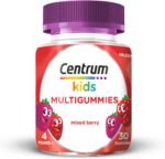 Centrum MultiGummies, Immunity Support, gummy multivitamins for kids with Mixed Berry, Natural Fruit Flavour, Includes key vitamins C and D, 30 Chewable Gummies - Image 2