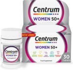Centrum Women 50+ Tablets Multivitamin & Mineral Supplements, 23 essential nutrients including vitamin D, C, and Iron, 30 ct - Image 2
