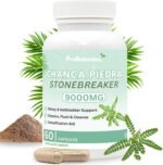 Chanca Piedra Stone Breaker Capsules | Kidney, Liver & Gallbladder Support – Dissolve, Flush & Cleanse | 900mg Per Serving (10:1 Extract Equiv. to 9000mg) Kidney Cleanse Supplement - 60 Capsules - Image 2