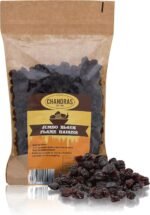 Chandra Whole Foods – Jumbo Black Raisins 500G - Low-GI Jumbo Raisins for Snacking, Smoothies, Baking & Cooking - Gluten-Free & Vegan-Friendly Dried Grapes, Rich in Potassium & Antioxidants & Fibre - Image 2