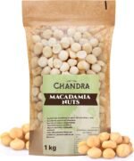 Chandra Whole Foods – Macadamia Nuts 1KG - Low-GI Macadamia Nuts for Snacking, Smoothies, Baking & Cooking - Gluten-Free Keto Healthy Snack, Rich in Protein & Vitamins & Antioxidants - Image 2
