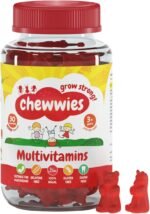 Chewwies Multivitamin Gummies | Sugar-Free Chewable Vitamin Gummies | Vegan & Vegetarian | Soft Raspberry Flavor | Halal & Gluten-Free | Essential Nutrients for Kids & Adults | Daily Health Support - Image 2