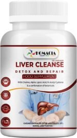 Cleanse Detox and Repair Supplement by Homacia | Choline-Infused Natural & Vegan-Friendly | Liver Health for Women & Men | 120 Caps - Image 2