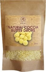 Cocoa Butter Drops 250g - Theobroma Cacao Butter - Cacao Nibs Food Grade - Superfood Rich in Antioxidants - Minerals and Vitamins - for all your Baking and DIY Beauty Recipe Needs - Image 2