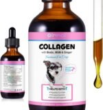 Collagen for Dogs – Herbal Liquid Supplement with Echinacea, Honeysuckle & Apple Cider Vinegar | Supports Normal Immune Function, Skin & Coat Condition, and Digestive Balance | 60ml - Image 2