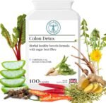 Colon Detox - Bowel Cleanse Formula - Liver & Digestion Colonic Hydrotherapy Support - Aloe Vera, Fennel Seed, Burdock, Ginger, Liquorice - Vegan, 100 Capsules - Image 2