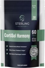 CortiSol Harmony - Supplement to Support Mental Performance & Energy, 60 Vegan Capsules | KSM-66, Ashwagandha, Rhodiola, L-Theanine & B & C Vitamins for Psychological Function | STERLING NUTRITION - Image 2