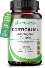 Cortisol Reducing Supplement – 6-in-1 Cortisol Detox & Blocker with Ashwagandha, Rhodiola, L-Theanine, Ginseng, Bacopa & BioPerine – Stress Support & Adrenal Balance – 90 Vegan Capsules 3 Month Supply - Image 2