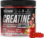 Creatine Gummies 5000mg – Creatine Monohydrate with B12 & L-Taurine | Strawberry Flavour Chewables for Men & Women | Energy, Muscle & Recovery Support | 120 Count (1 Month Supply) (Strawberry) - Image 2