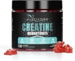Creatine Monohydrate Gummies 4000mg for Men & Women,Creatine Mixed Berry Gummies for Muscle Strength, Builder, Energy Boost, Pre-Workout Supplement, 120 Count (Strawberry) - Image 2