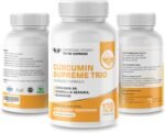 Curcumin Supreme Trio with 95% Curcumin, Boswellia Serrata & BioPerine® | Natural Joint, Mobility & Immune Support | Anti-Inflammatory Turmeric Supplement | 120 Vegan Capsules - Image 2