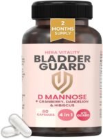 D-Mannose Bladder & UTI Support – Urinary Tract Cleanse with Cranberry, Hibiscus & Dandelion – Natural Cystitis Relief & Bladder Control Supplement – 2 Month Supply | Vegan, UK-Made Capsules - Image 2
