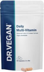 DR.VEGAN Daily Multi-Vitamin | Vegan Multivitamin | Energy, Hair, Skin, Nails, Mental Performance, Immune Health | 60 Capsules | Two-A-Day - Image 2