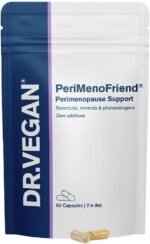 DR.VEGAN PeriMenoFriend | Perimenopause Supplement for Women | Includes Red Clover, Sea Buckthorn Berry, Wild Yam, Maca Root & Ashwagandha | 60 Vegan Capsules | Two-A-Day - Image 2