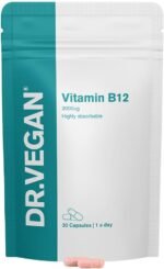 Daily Vitamin B12, 2000ug | High Strength Energy Support | 30 Vegan Capsules | One-A- Day | DR.VEGAN - Image 2