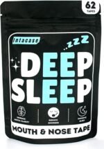 Deep Sleep Mouth Tape & Nasal Strips 62 Pack | Mouth Tape for Sleeping & Snoring | Beard Friendly, Skin Safe Sleep Tape | Anti-Snoring Nose Strips for Better Breathing & Restful Sleep - Image 2